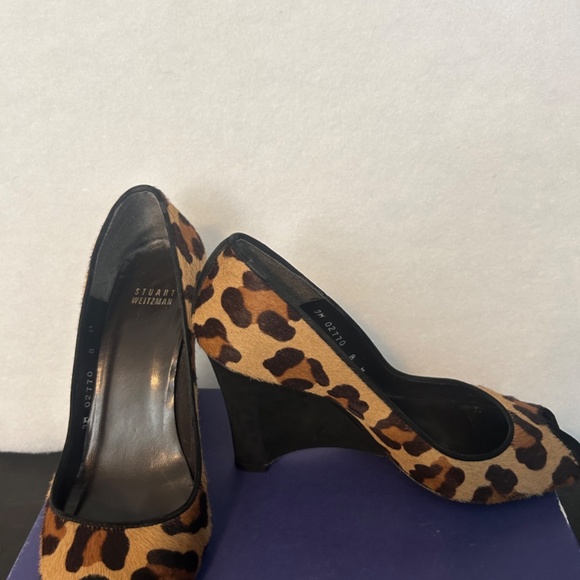Stuart Weitzman "Cognac" Wedges - Picture 2 of 6